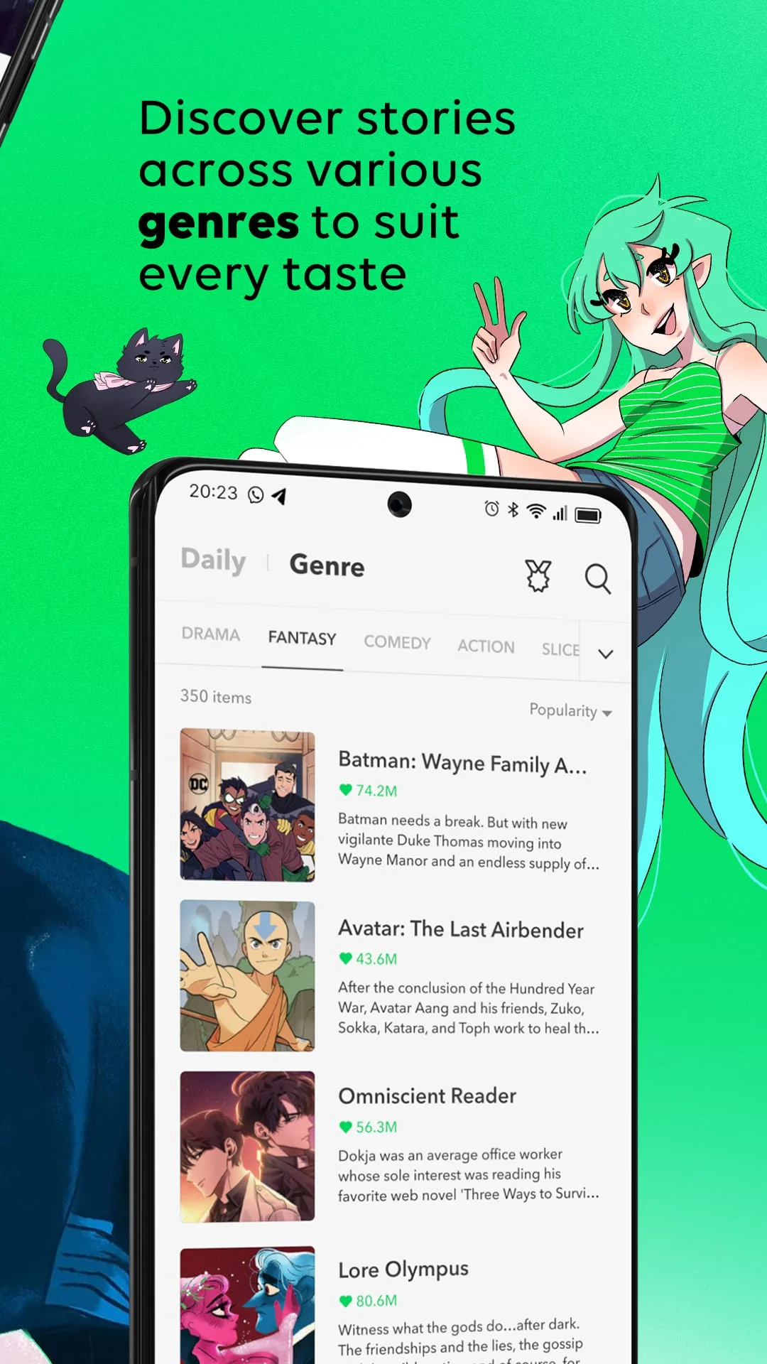 WEBTOON: Manga, Comics, Manhwa Screenshot 3
