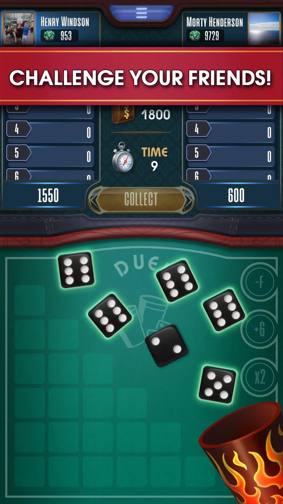 Farkle online 10000 Dice Game Screenshot 3