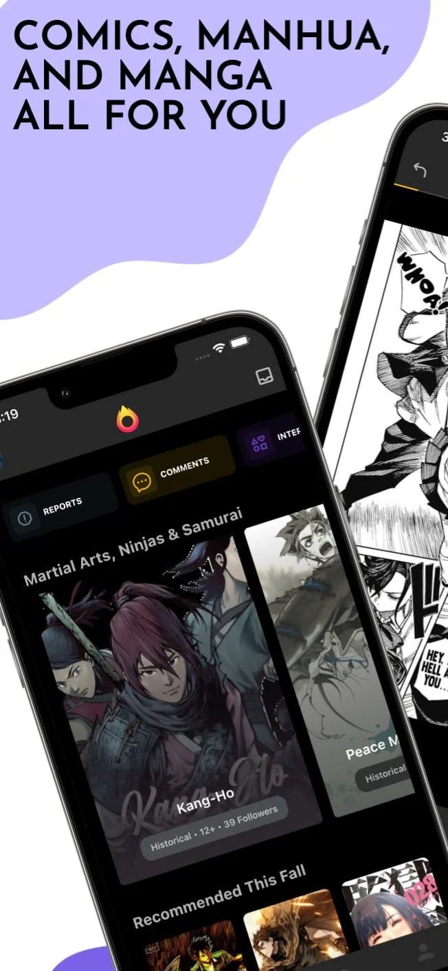 COMET — Manga, Webtoon, Manhua Screenshot 1