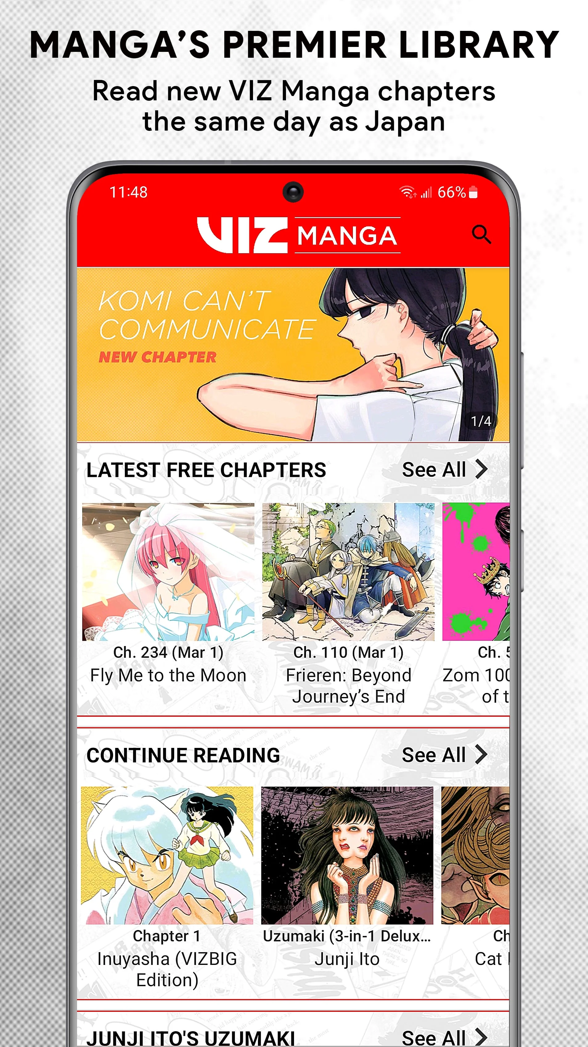 VIZ Manga Screenshot 1