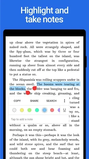 Lithium: EPUB Reader Screenshot 2