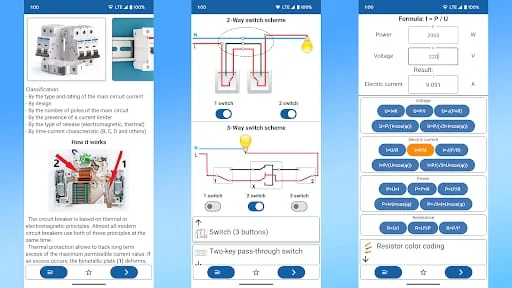 Electricians' Handbook: Manual Screenshot 1