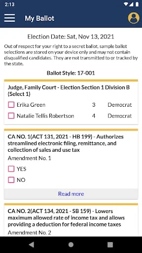 GeauxVote Mobile Screenshot 4