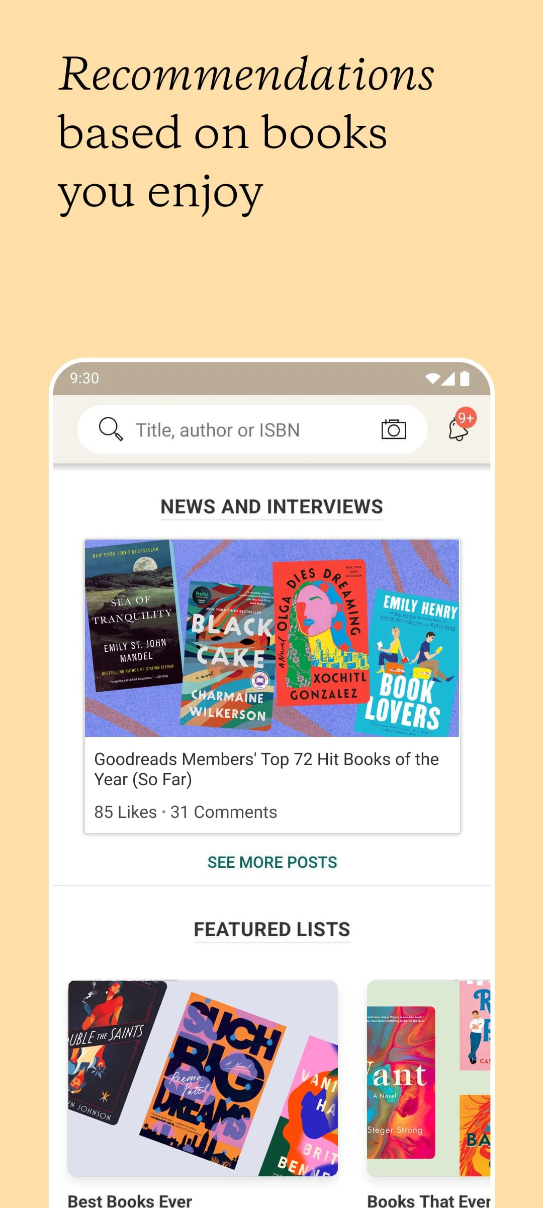 Goodreads - Find & Track Books Screenshot 2