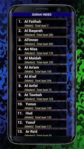 HOLY QURAN (القرآن الكريم) Screenshot 3