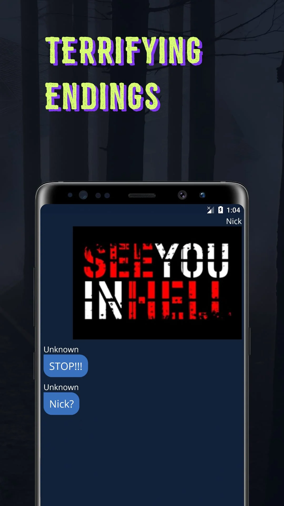 Scary Chat Stories - Addicted Screenshot 4