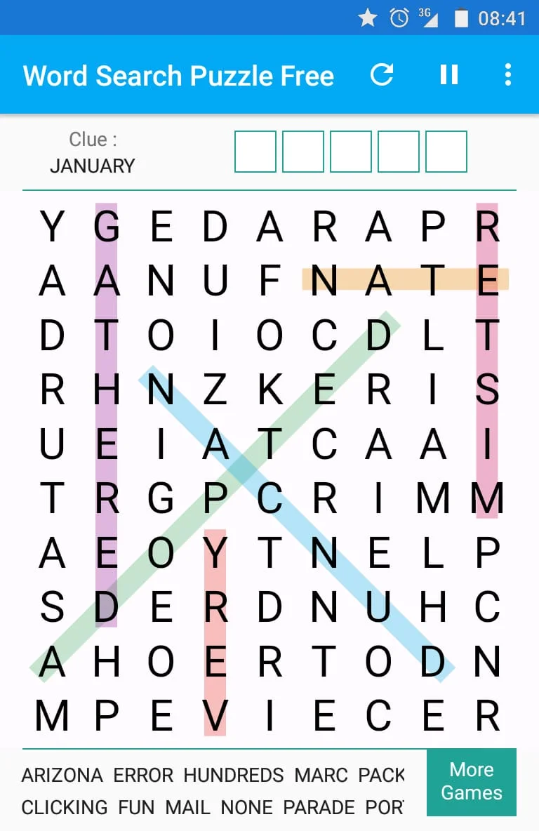 Word Search - Word Puzzle Game Screenshot 1