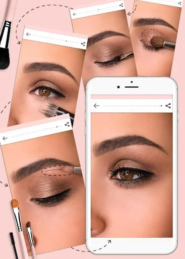 Makeup Tutorial step by step Screenshot 1