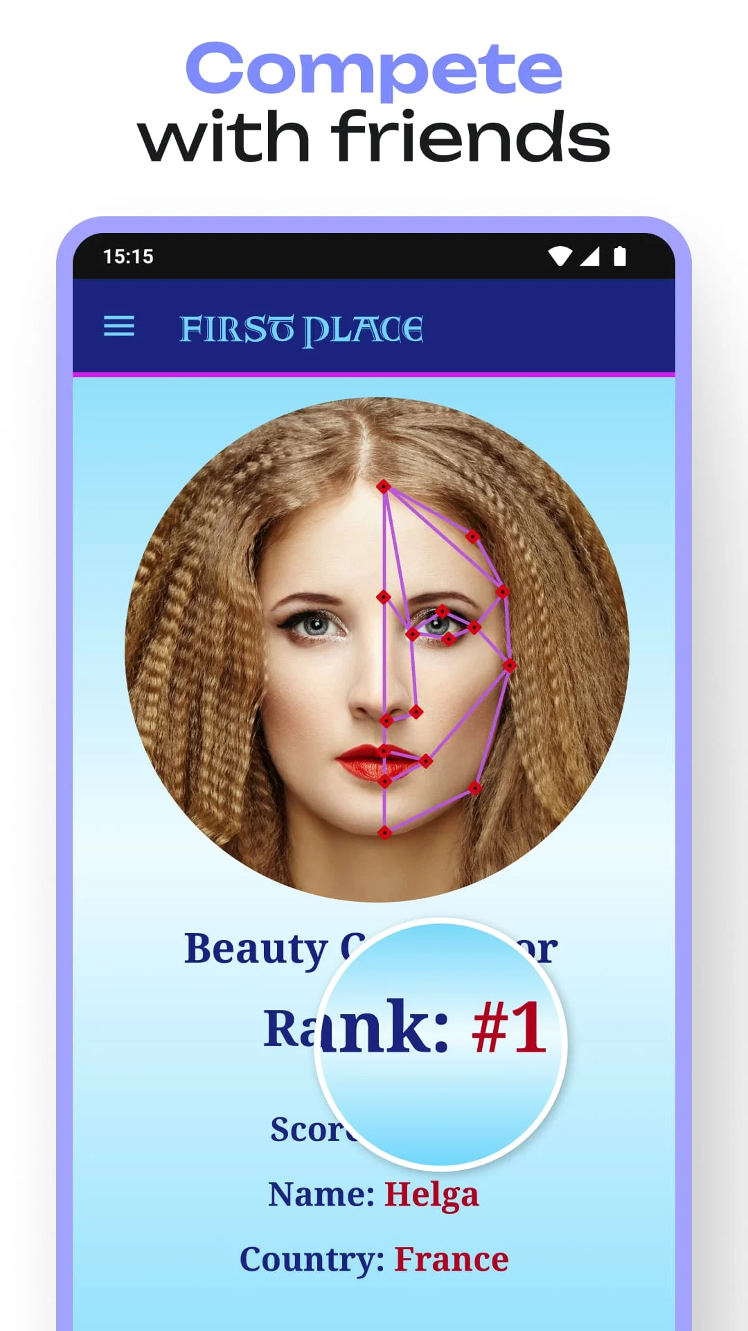 Beauty Calculator Pretty Scale Screenshot 2