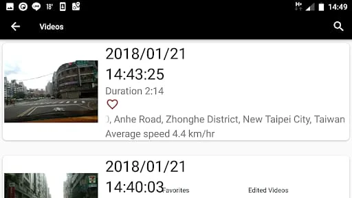 Drive Recorder - Dash Cam App Screenshot 3