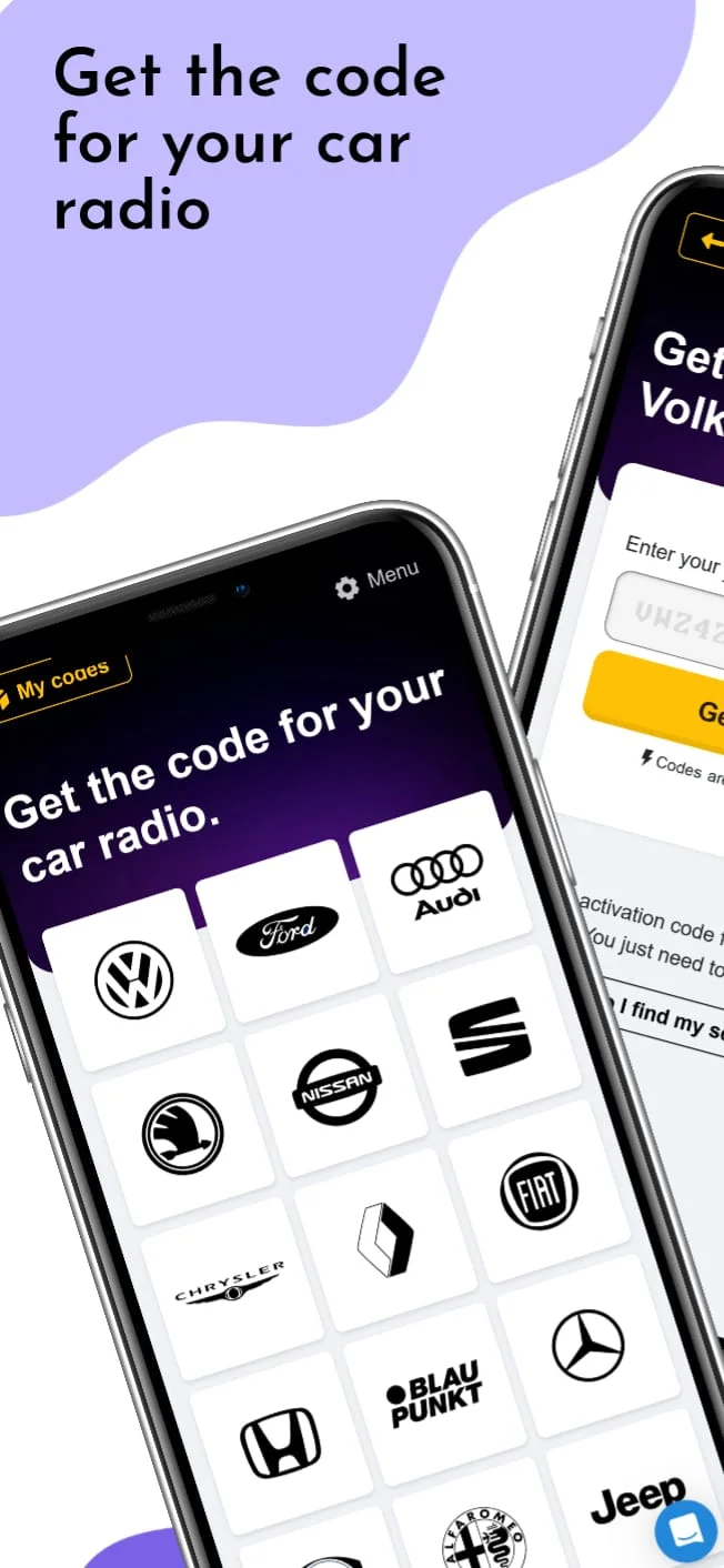 Radio Code Generator Screenshot 1