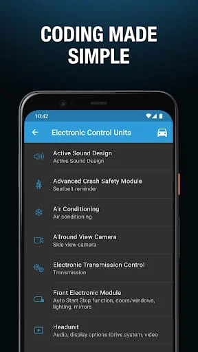 BimmerCode for BMW and MINI Screenshot 1