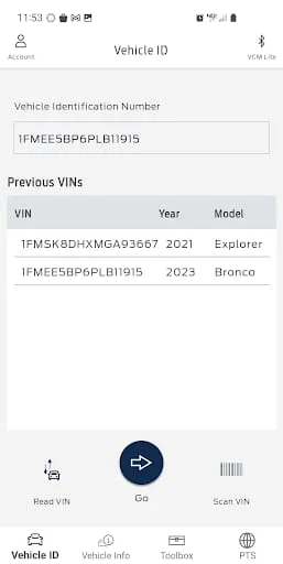 Ford DiagNow Screenshot 1