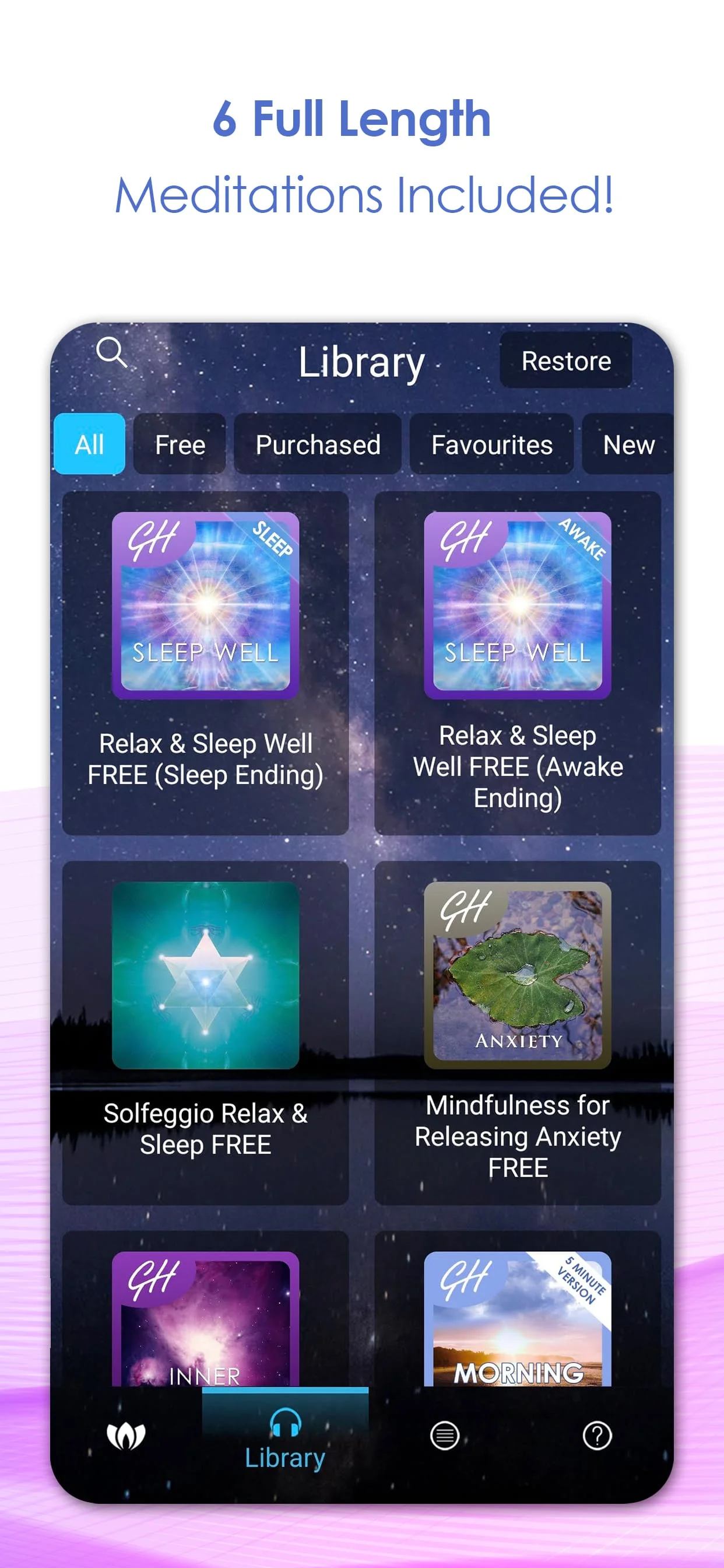 Relax & Sleep Well Hypnosis Screenshot 3
