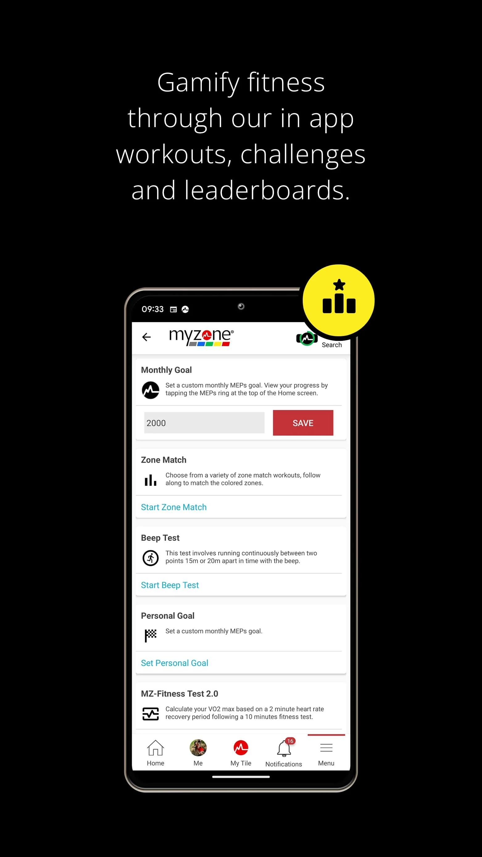 Myzone Screenshot 3