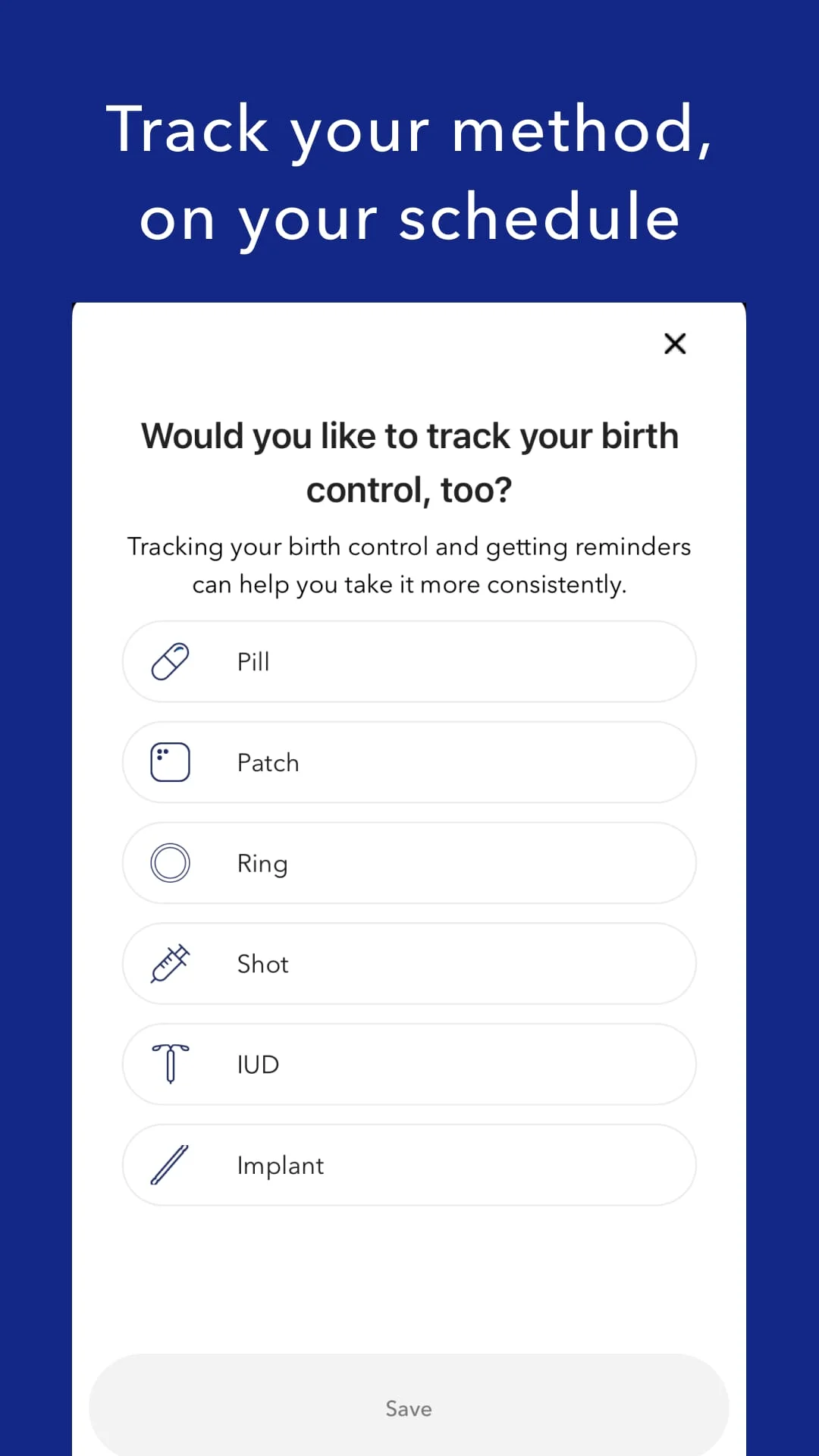 Spot On Period Tracker Screenshot 4