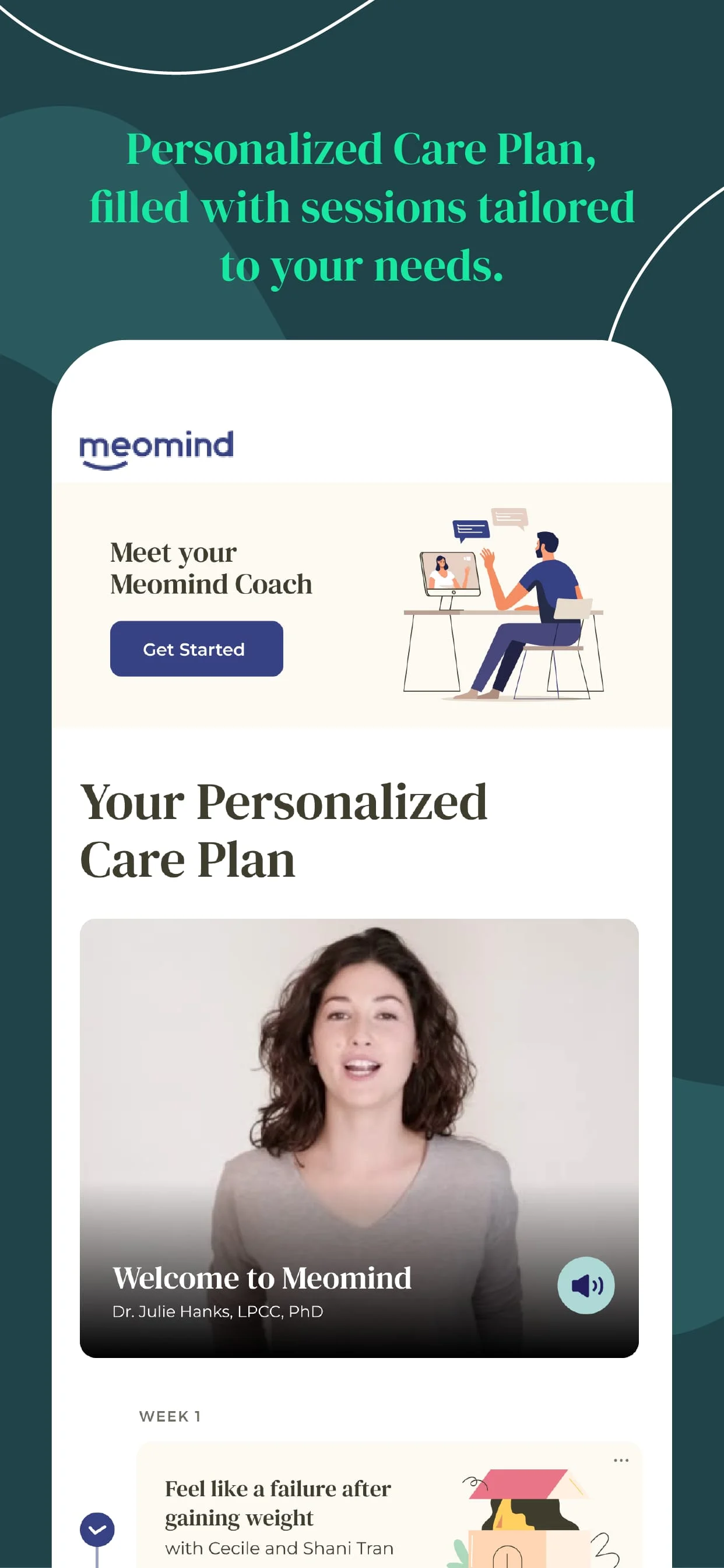 Meomind - Therapy Anytime Screenshot 3