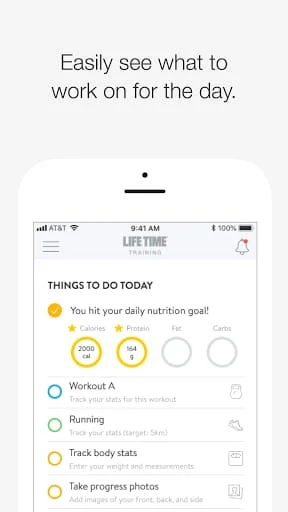 Life Time Training Screenshot 2