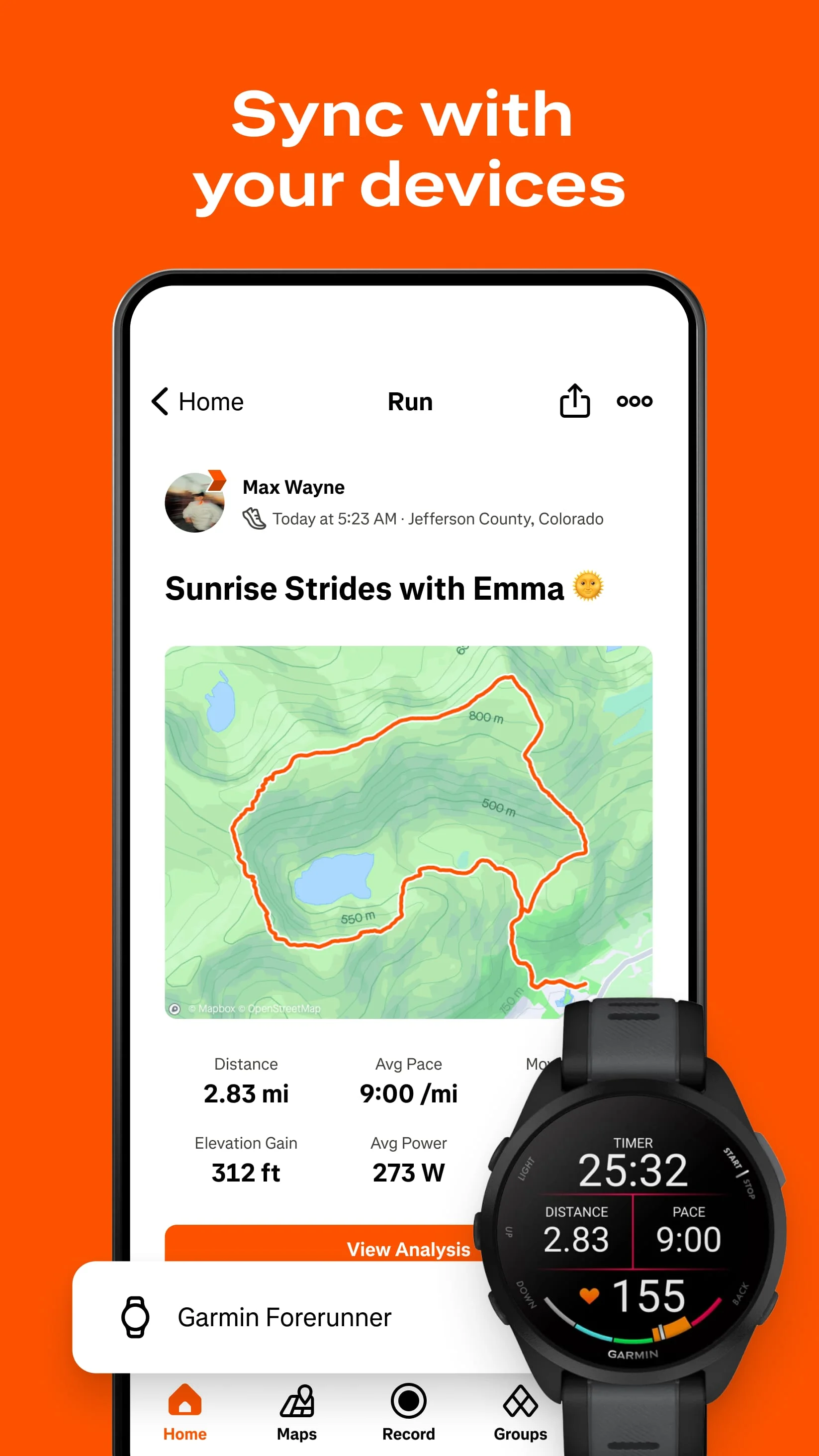 Strava: Run, Bike, Hike Screenshot 3