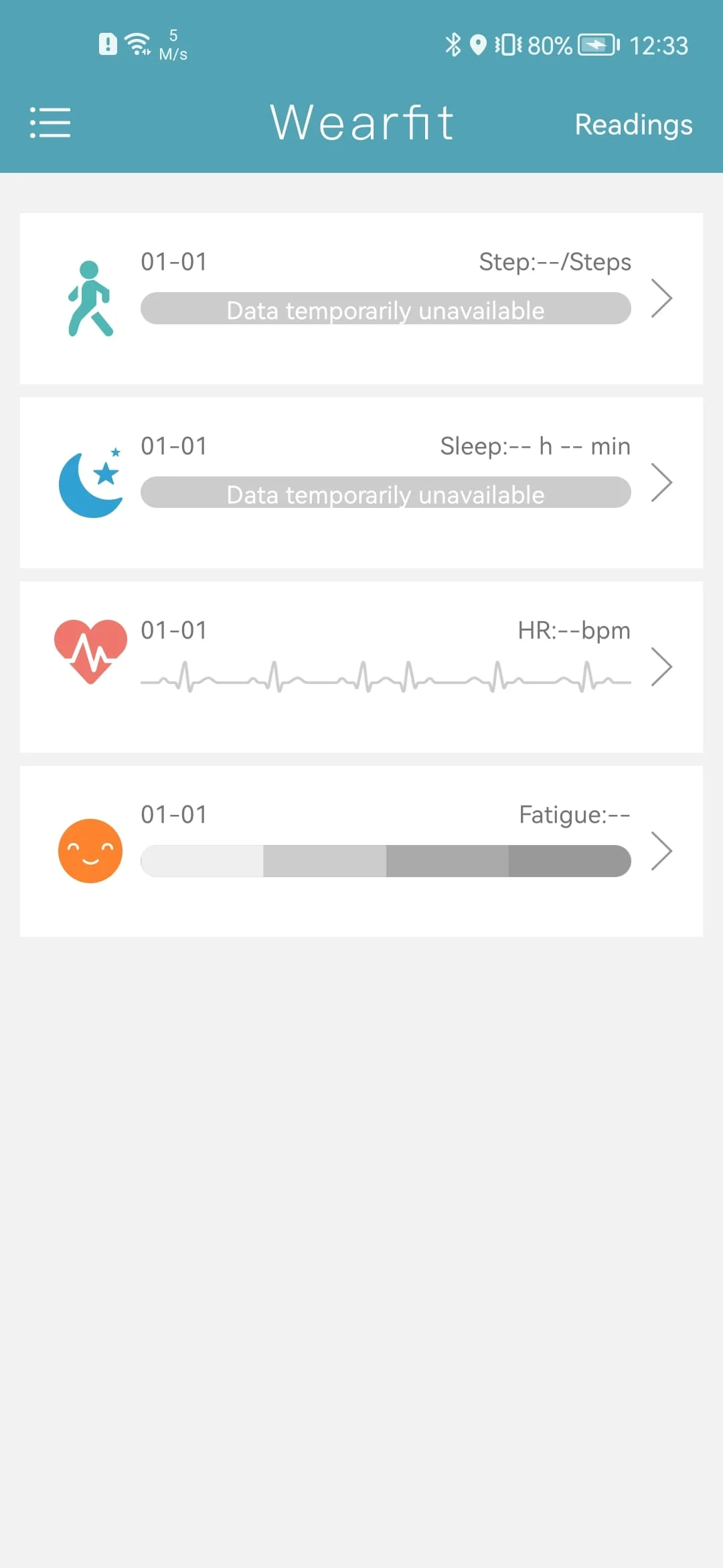 Wearfit Screenshot 2