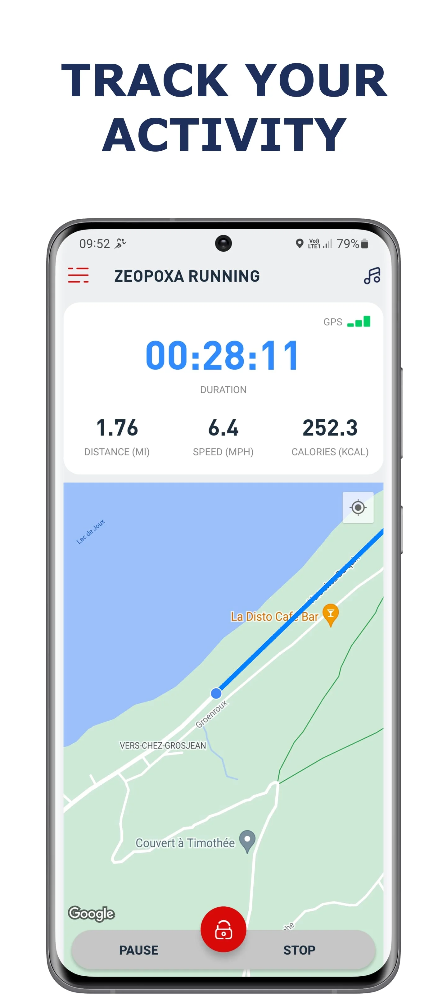Running & Jogging, Run tracker Screenshot 1