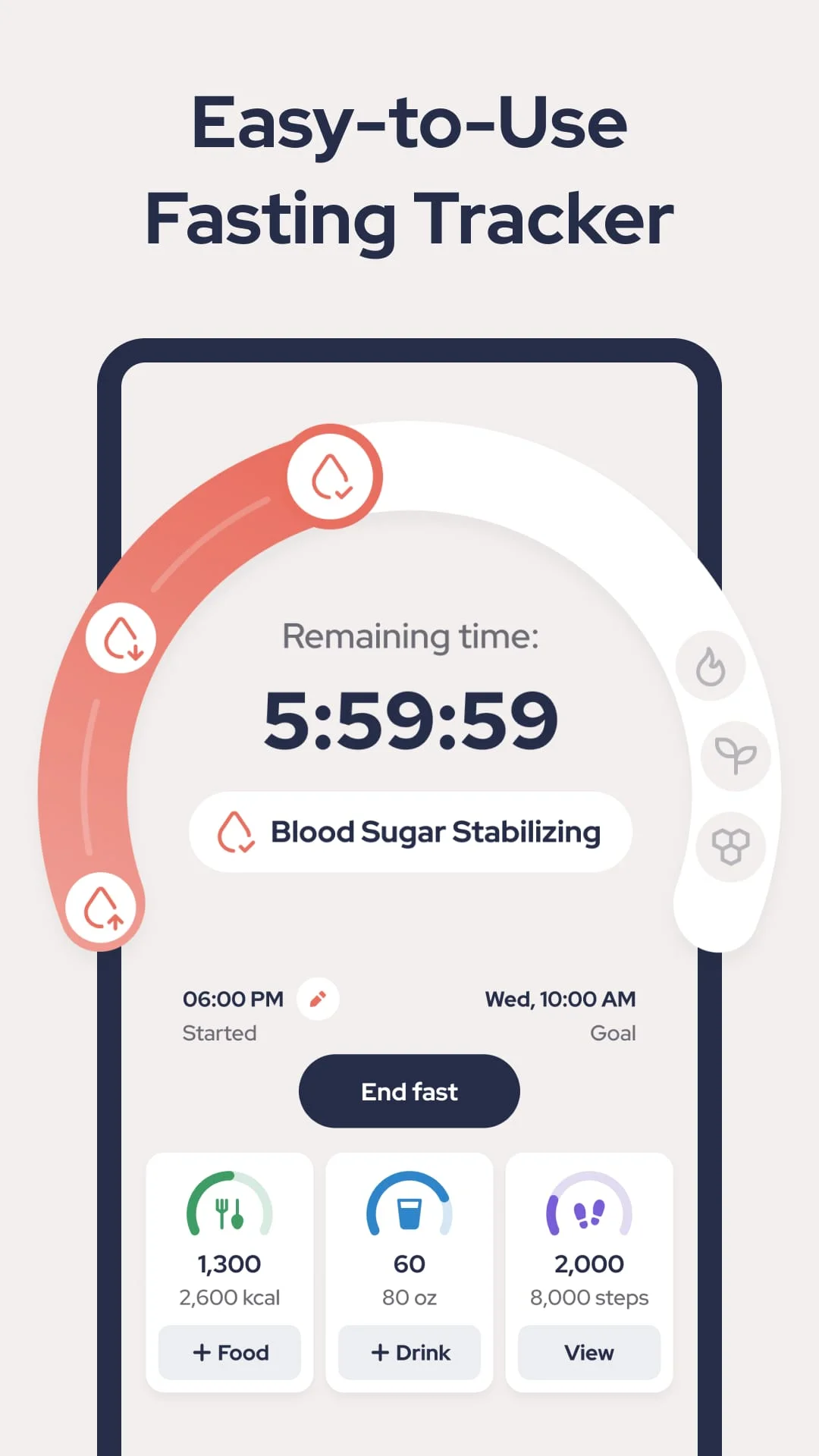 Intermittent Fasting: FastEasy Screenshot 2