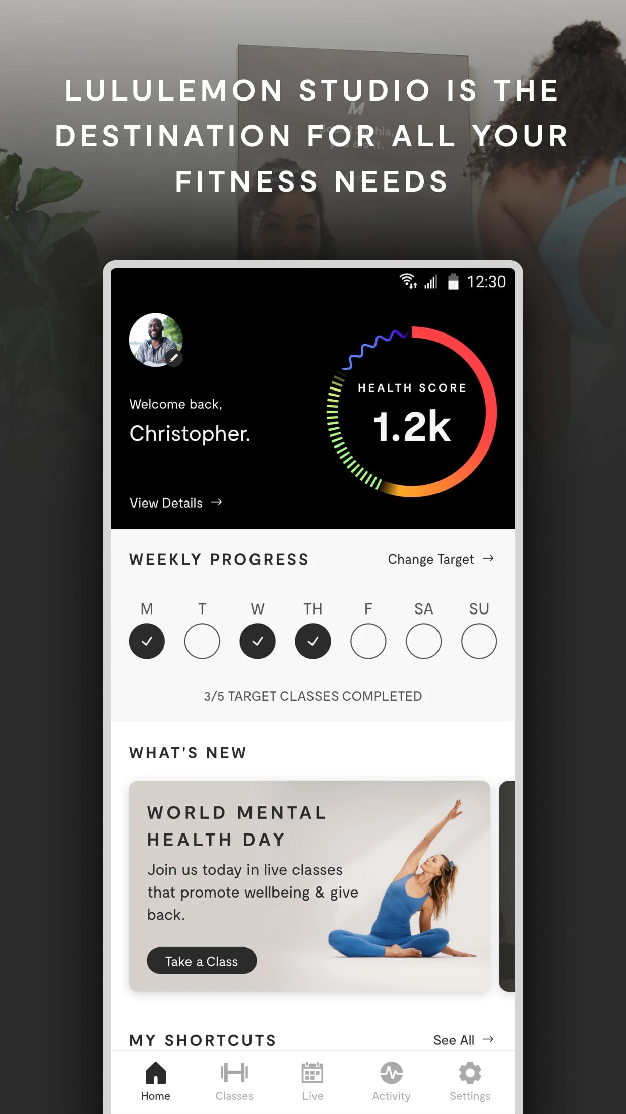 lululemon Studio Screenshot 1