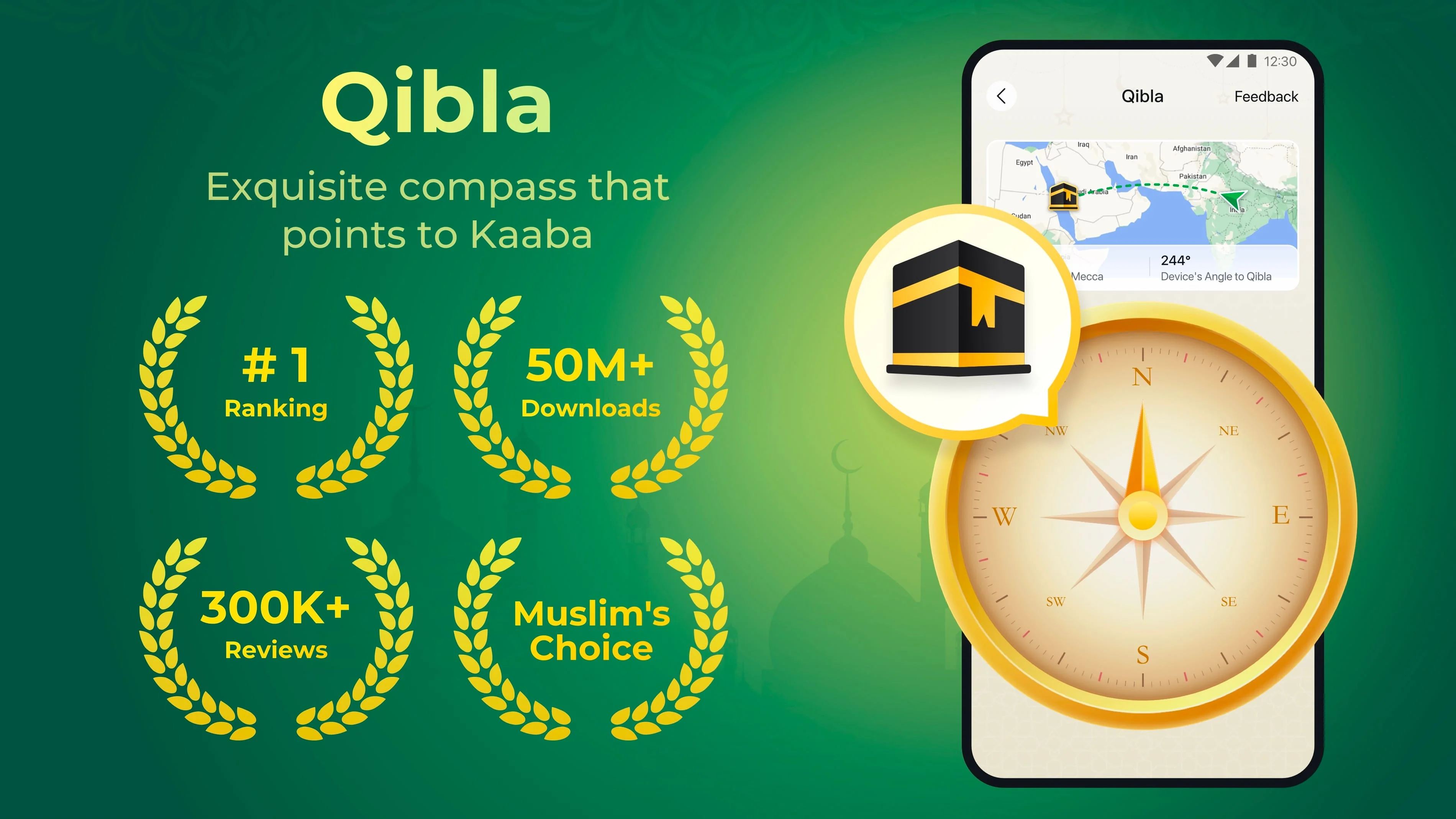 WeMuslim: Athan, Qibla&Quran Screenshot 1