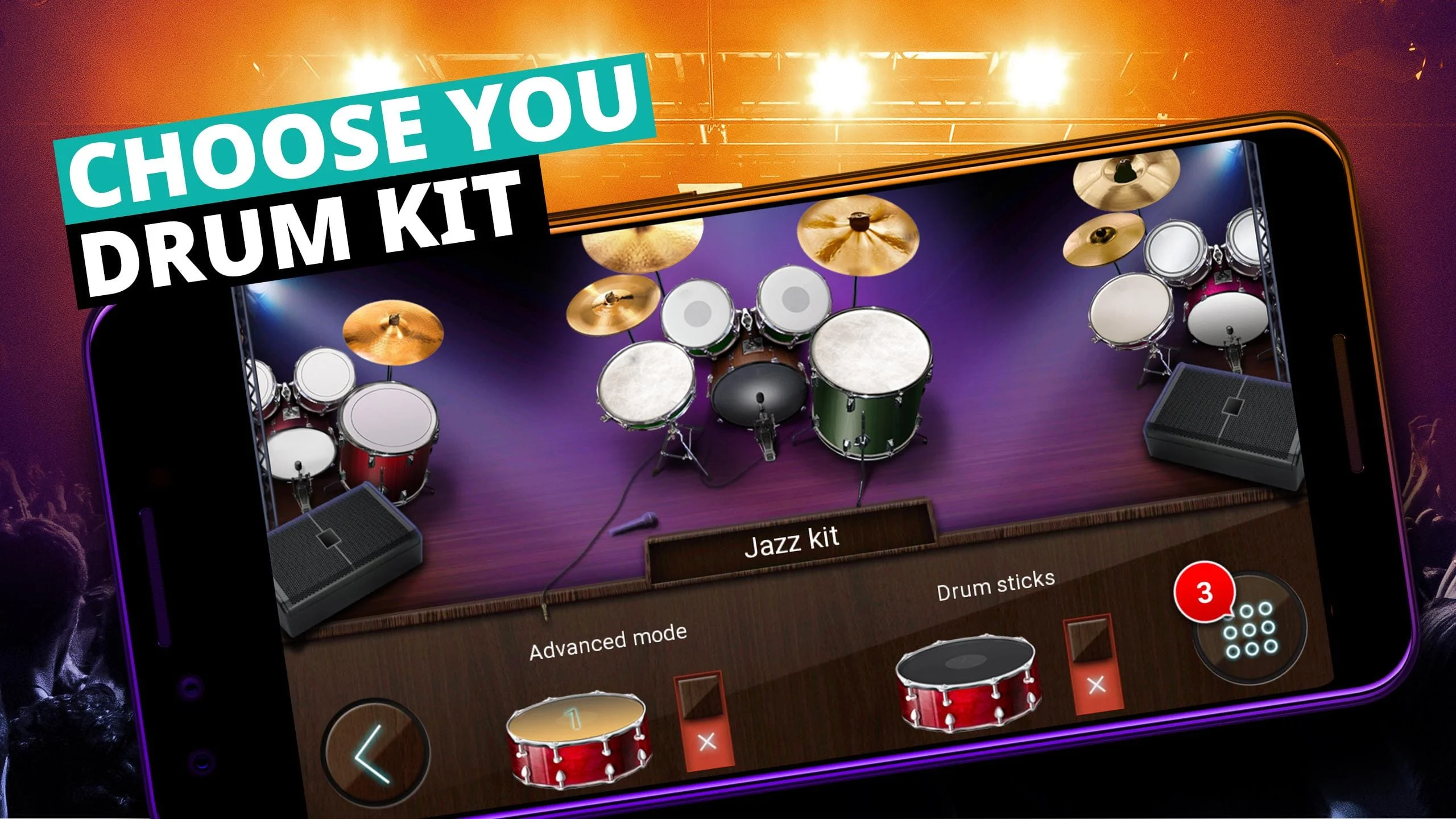 Drum Kit Music Games Simulator Screenshot 4