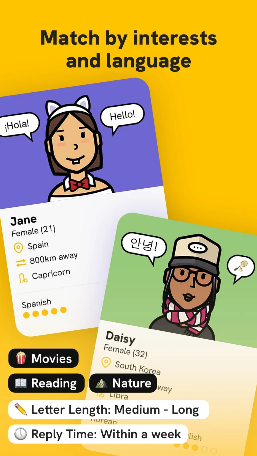Slowly: Make New Friends Screenshot 3