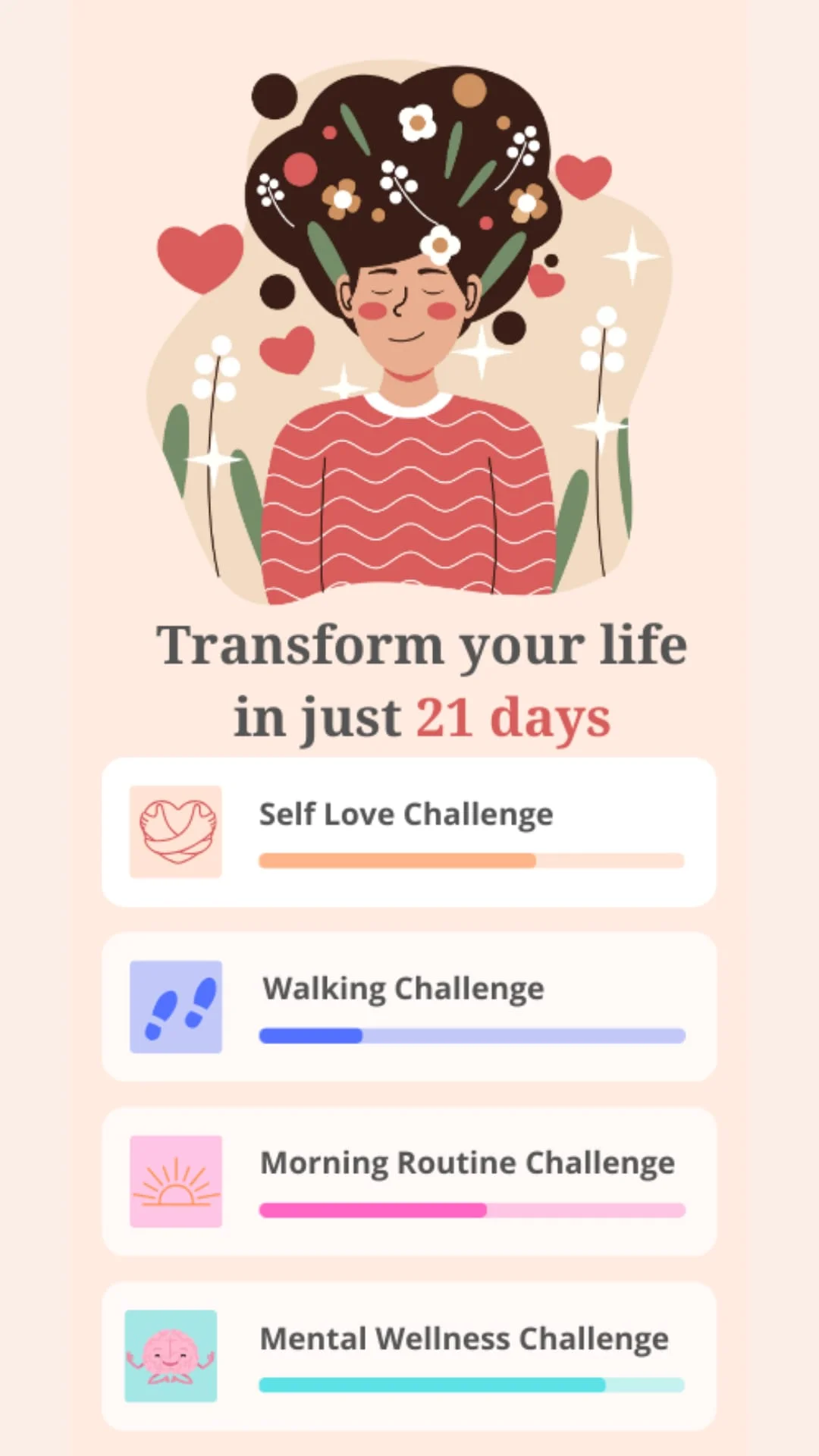 21 Days Challenge Screenshot 1
