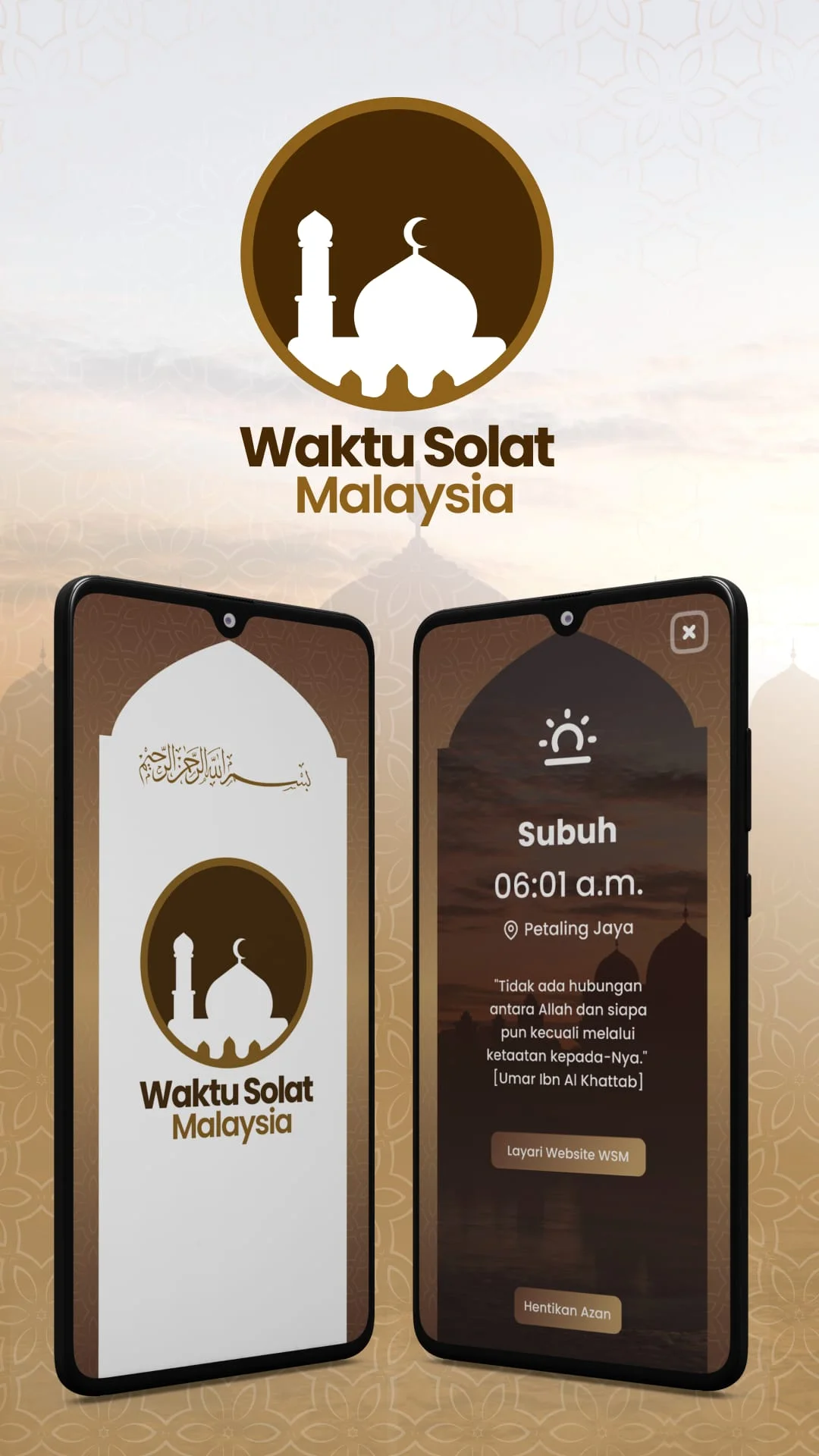 Waktu Solat Malaysia Screenshot 1