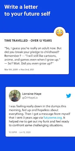 FutureMe Screenshot 2
