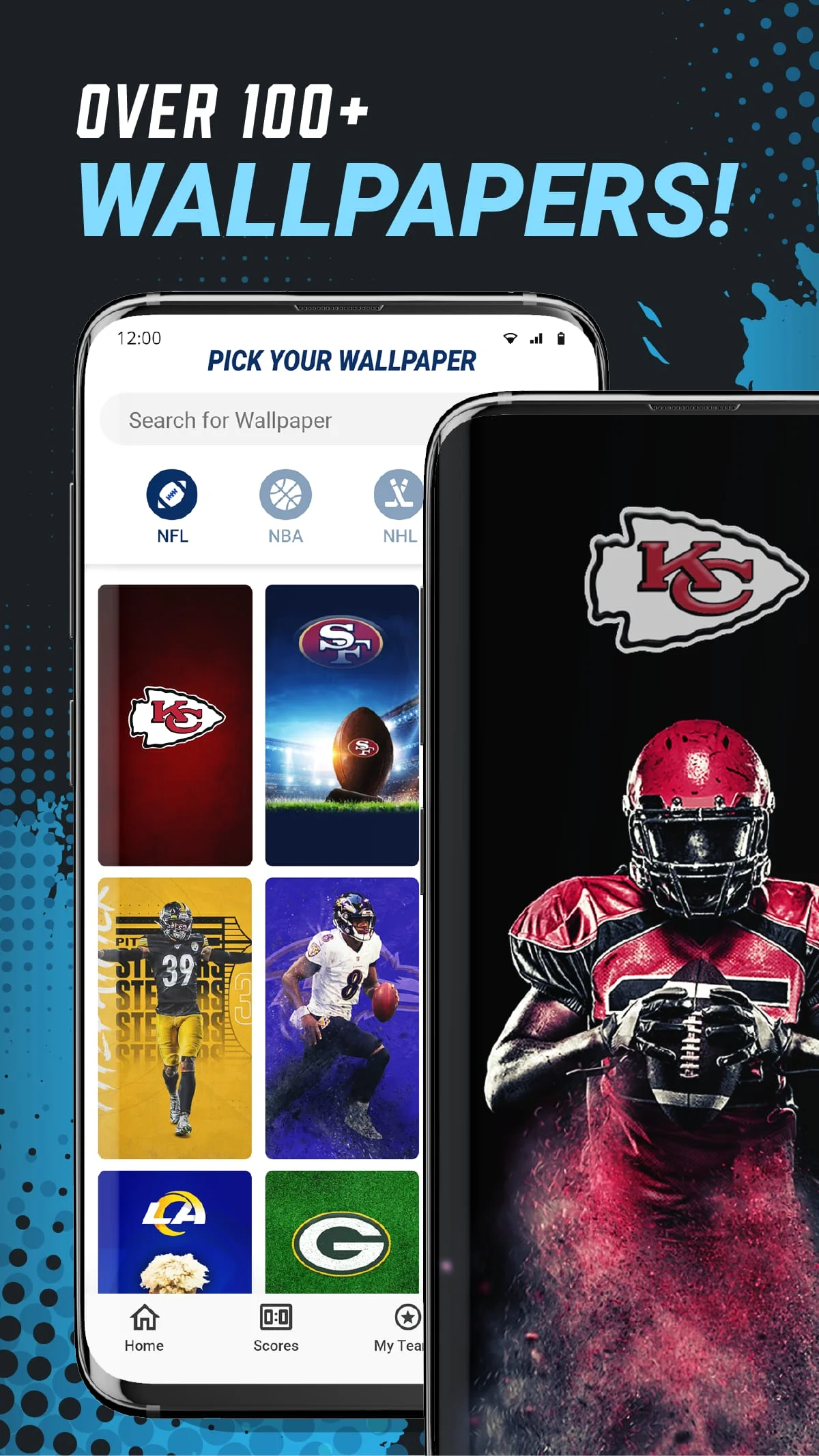 SportsHub: Wallpapers Launcher Screenshot 3
