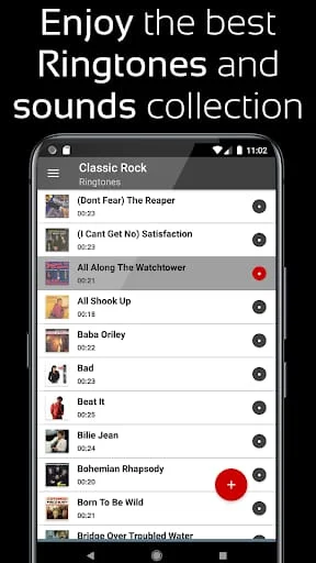 Ringtone Classic Rock Music Screenshot 2