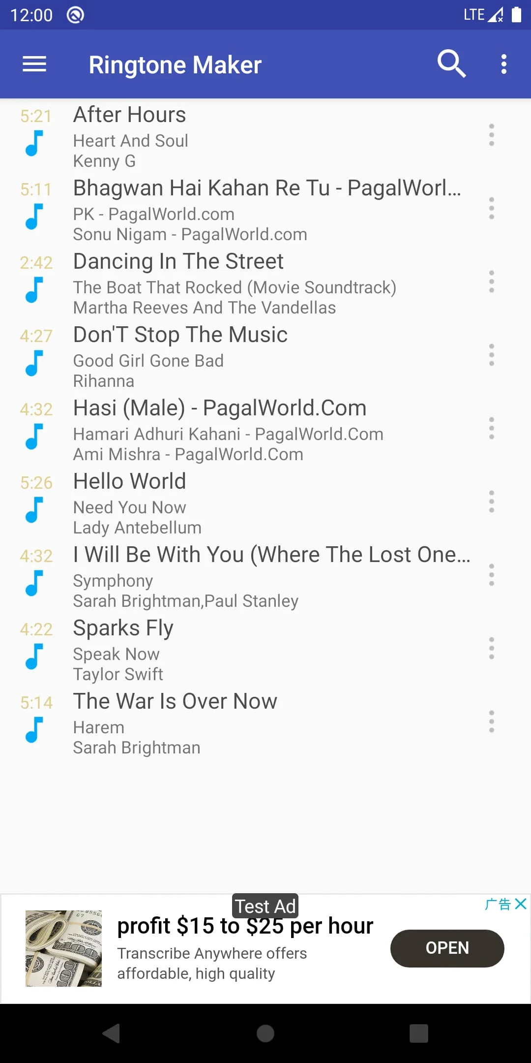 Ringtone Maker:create ringtone Screenshot 1