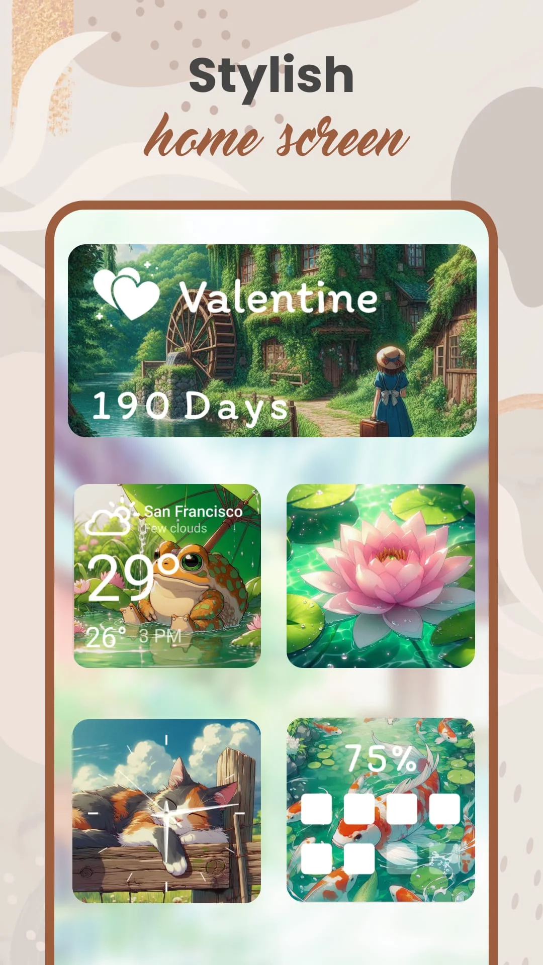 Widget 2025: Aesthetic Widgets Screenshot 3