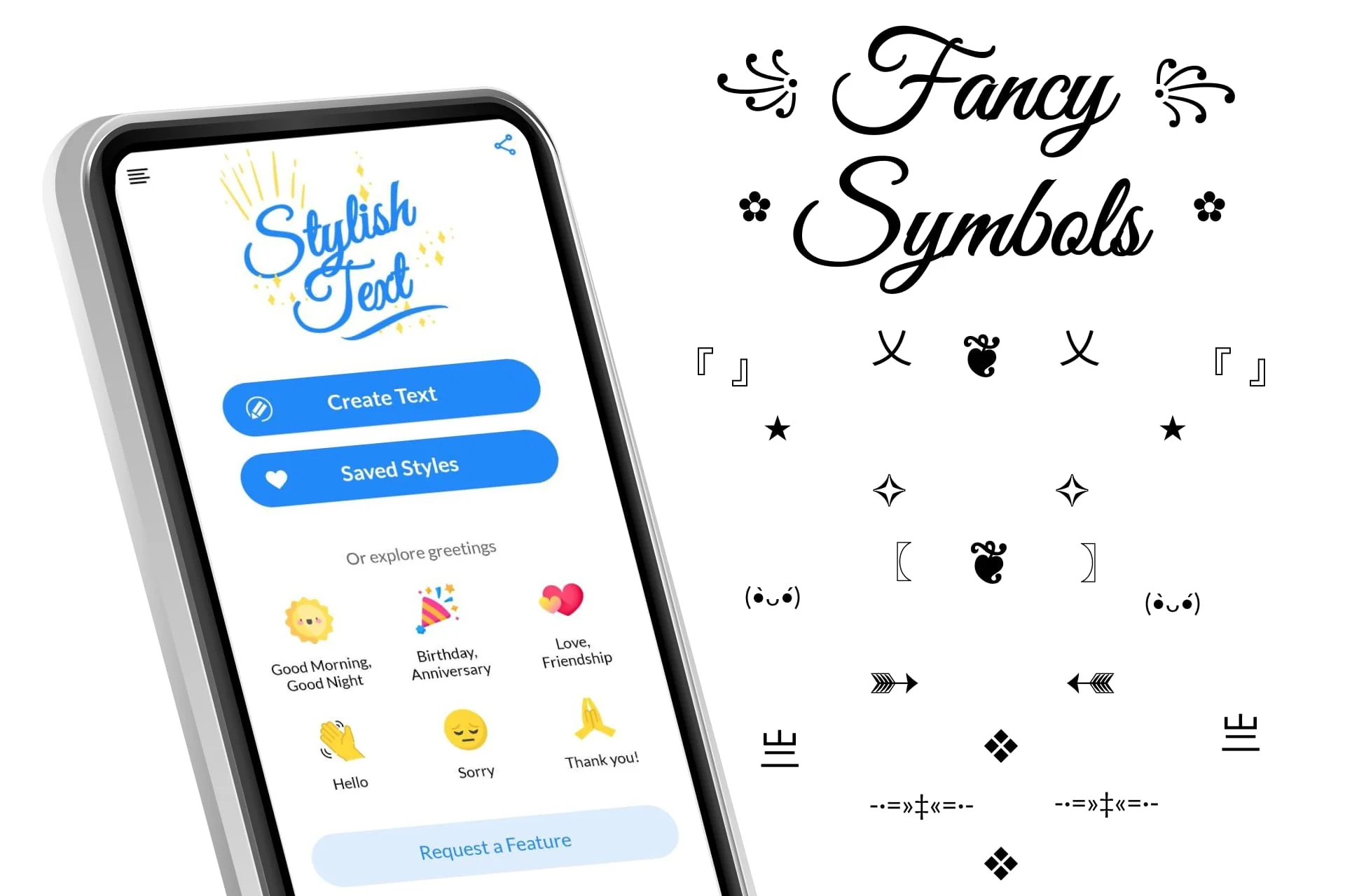 Stylish Text- Letter Style Art Screenshot 1