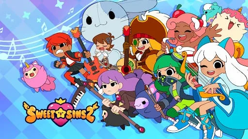 Sweet Sins 2 Rhythm Music Game Screenshot 1