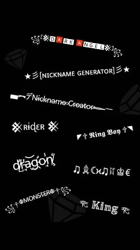 Nickname Generator: NickName Screenshot 4