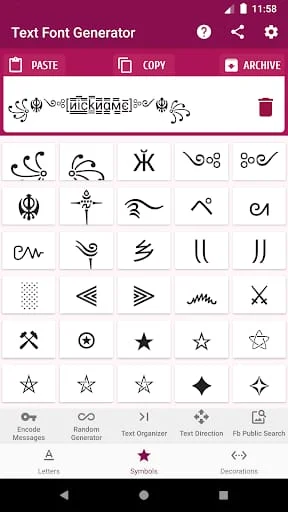 Text Font Generator Screenshot 2