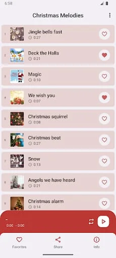 Christmas ringtones Screenshot 1