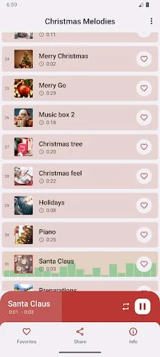 Christmas ringtones Screenshot 4