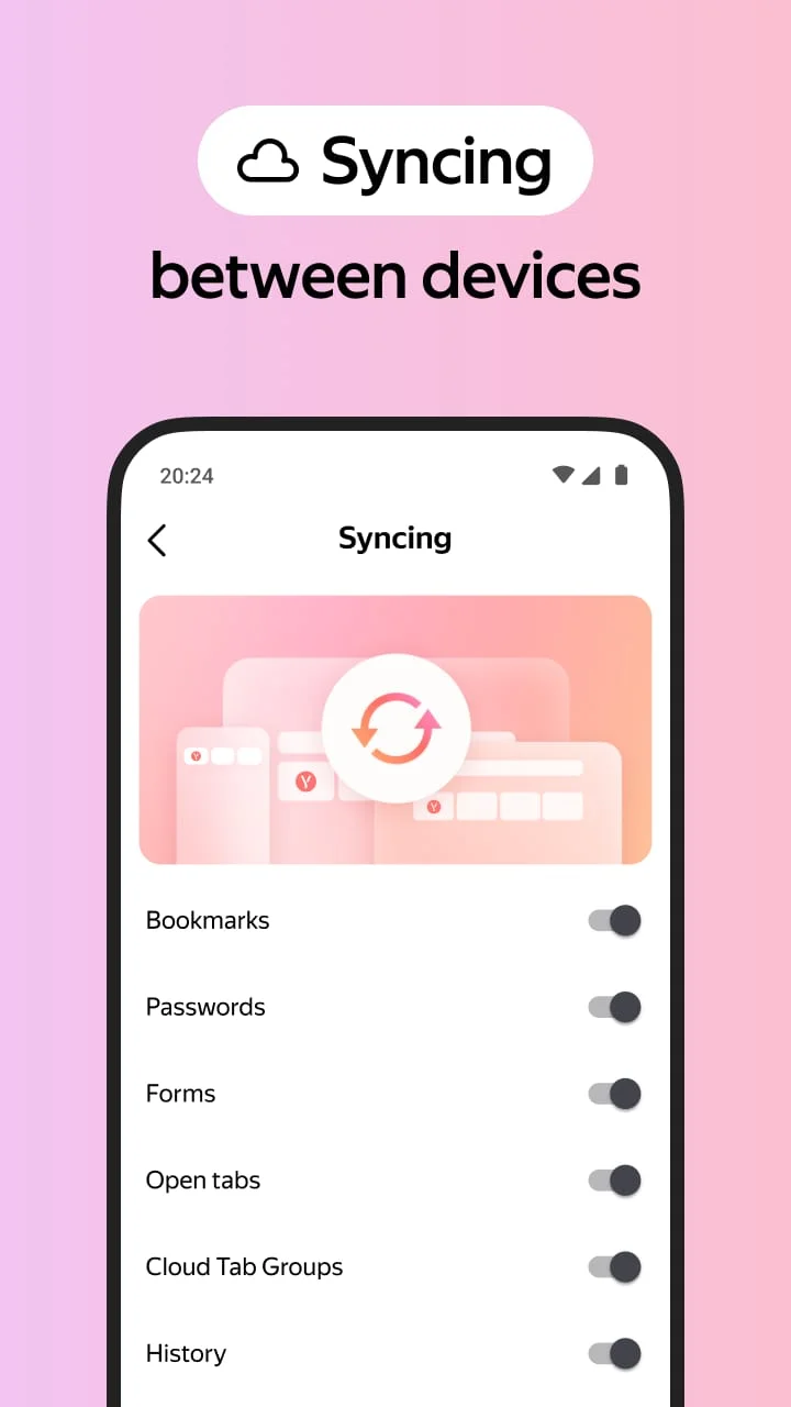 Yandex Browser with Protect Screenshot 4