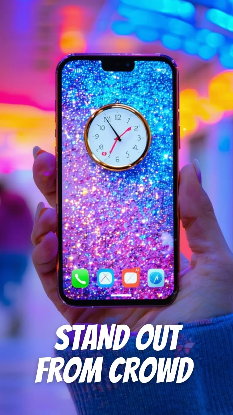 Glitter Live Wallpaper Glitzy Screenshot 4