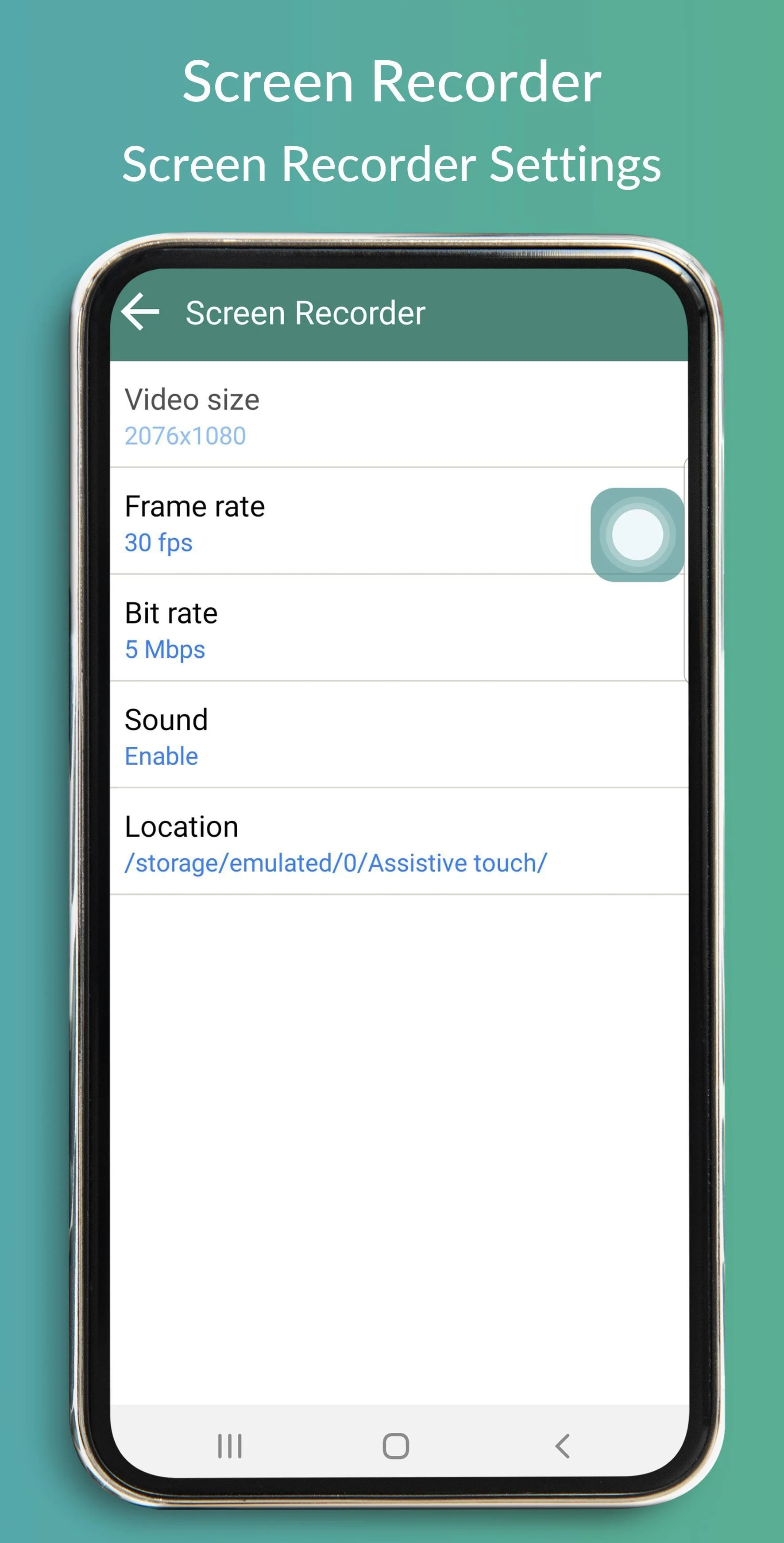 ATouch IOS - Screen Recorder Screenshot 4