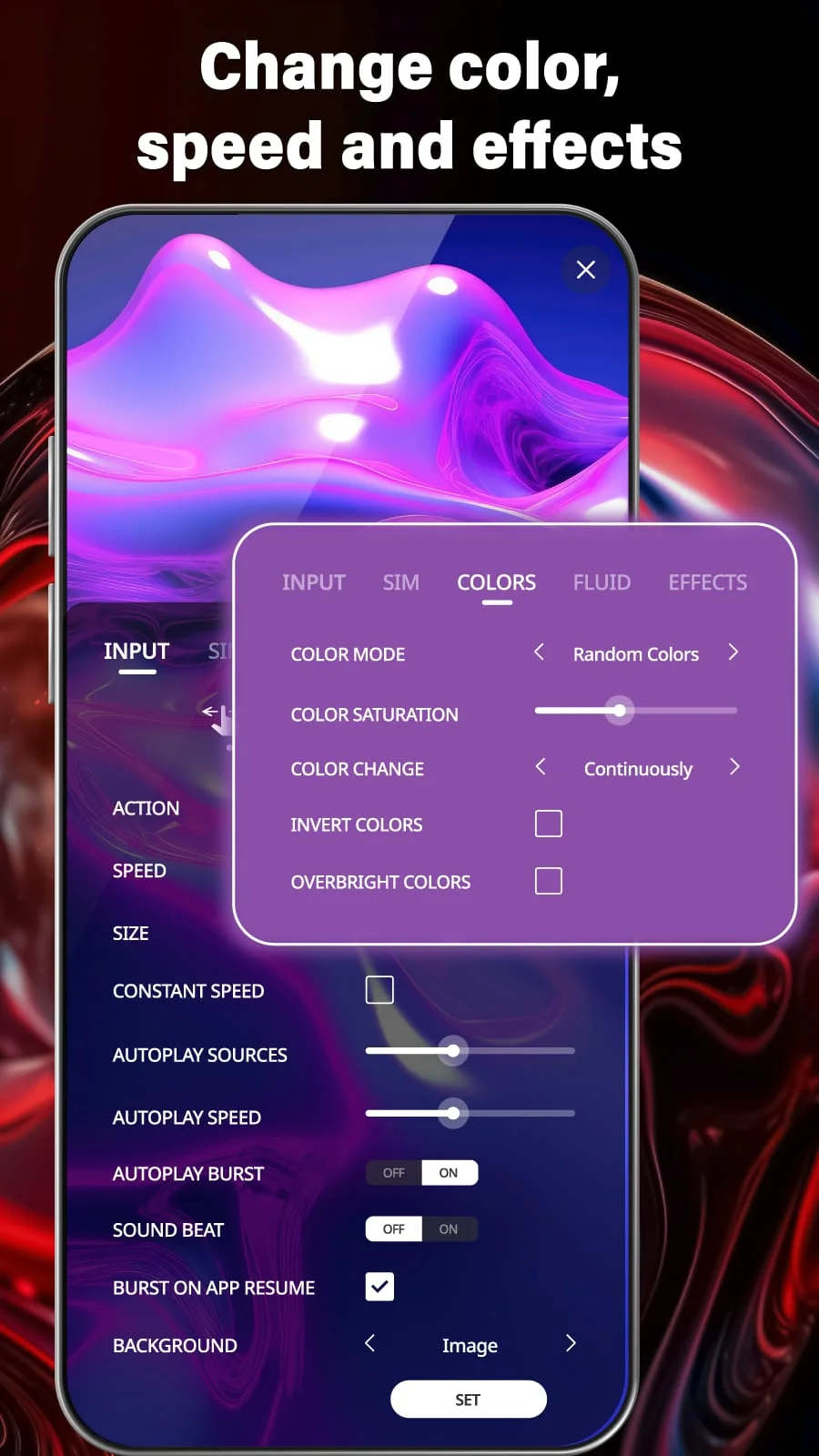 Magic Fluids: Fluid Wallpaper Screenshot 2