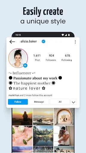 Letter Fonts - Stylish Text Screenshot 3