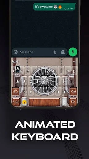 3D Wallpaper Clock Widget HD Screenshot 3