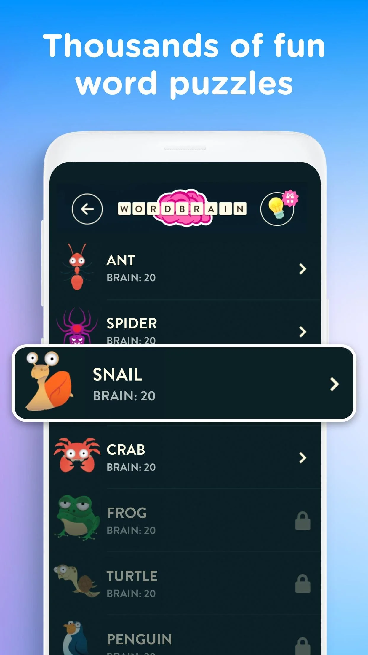 WordBrain - Word puzzle game Screenshot 2